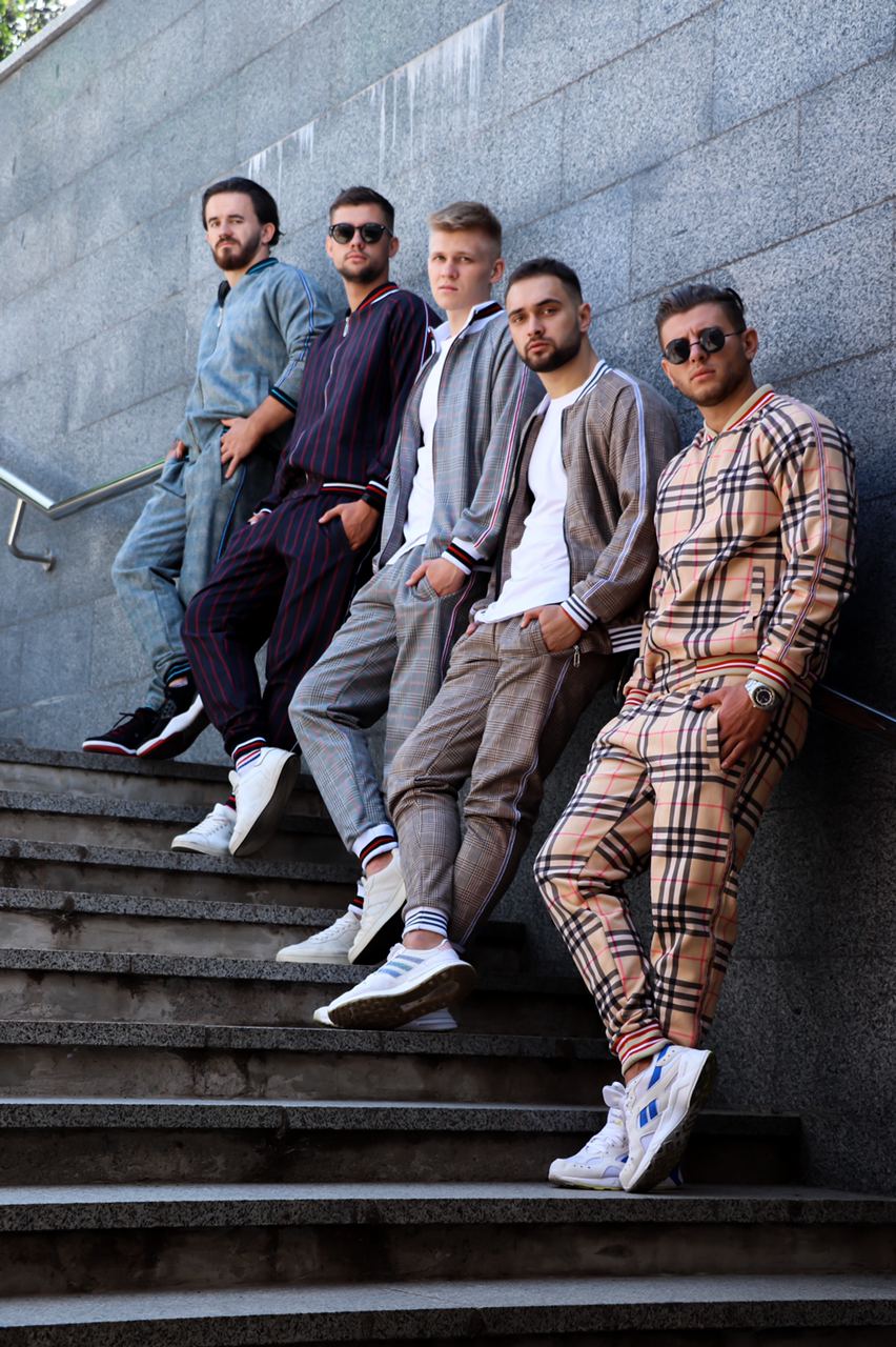 Plaid Tracksuits