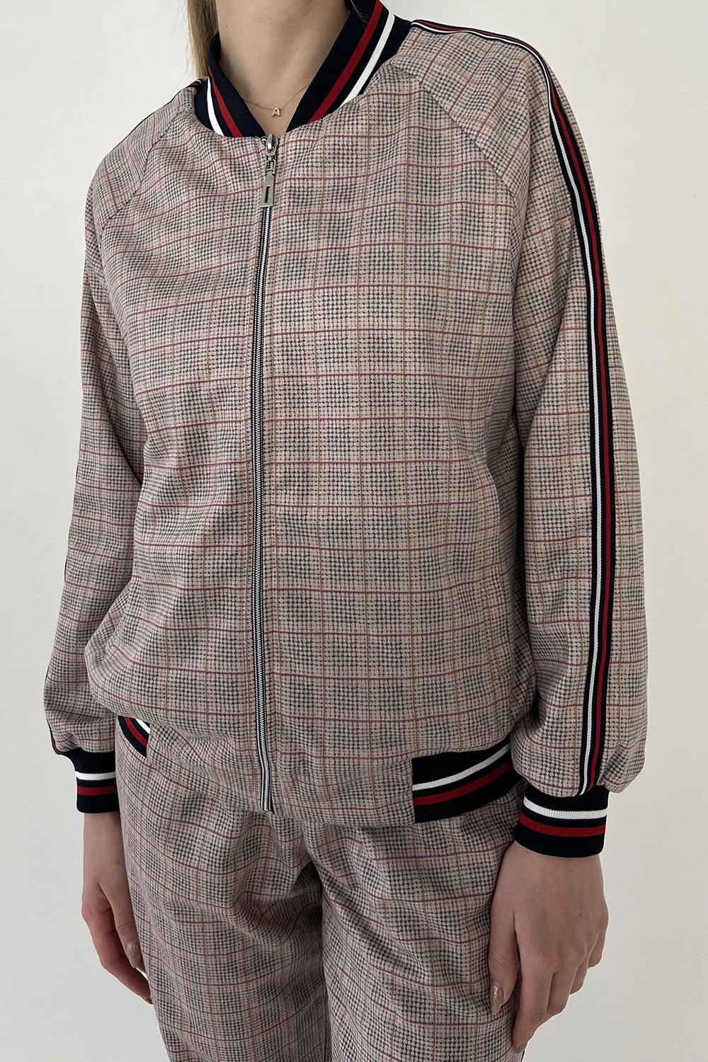 Women's Tracksuit Set in Beige