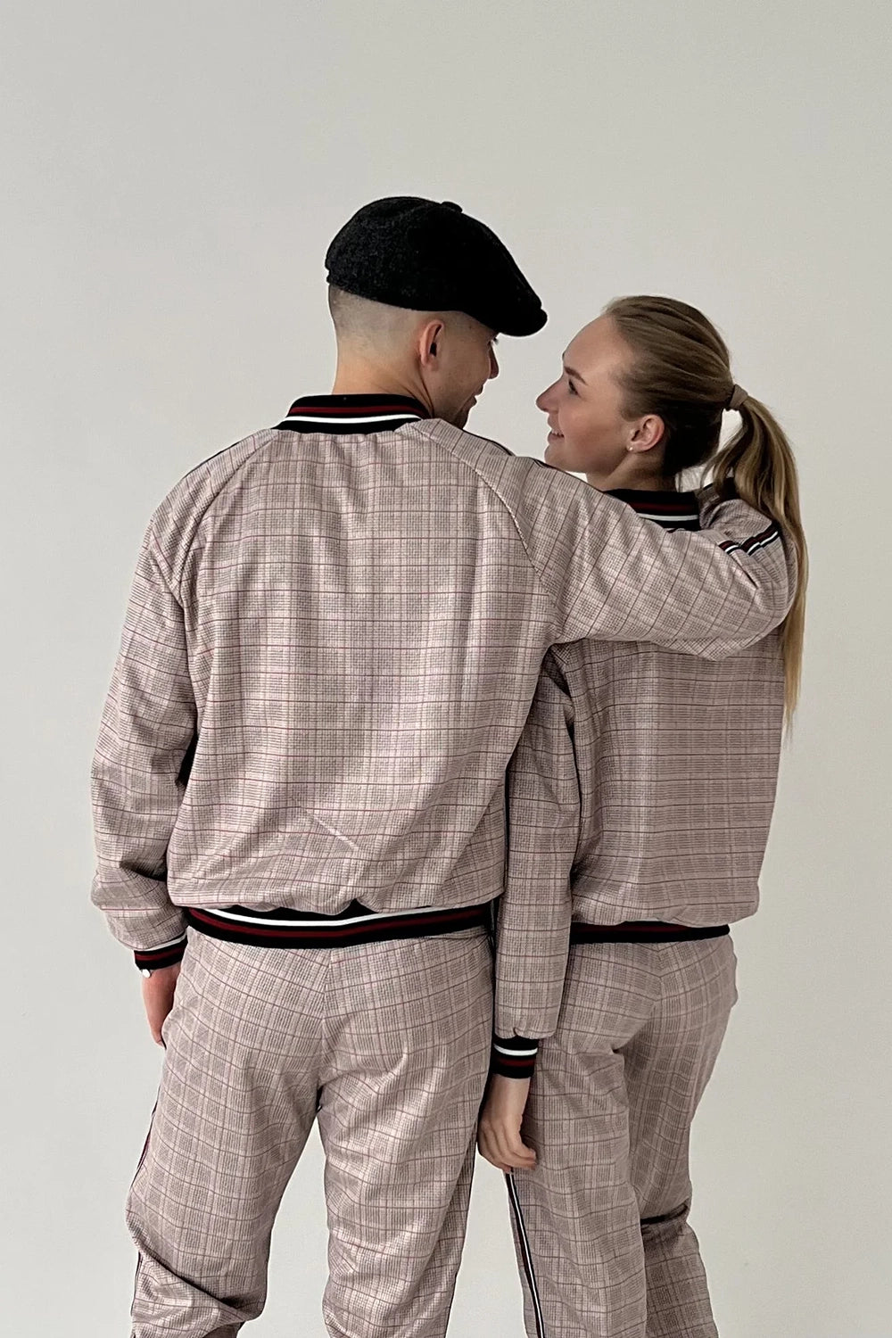 Women's Tracksuit Set in Beige
