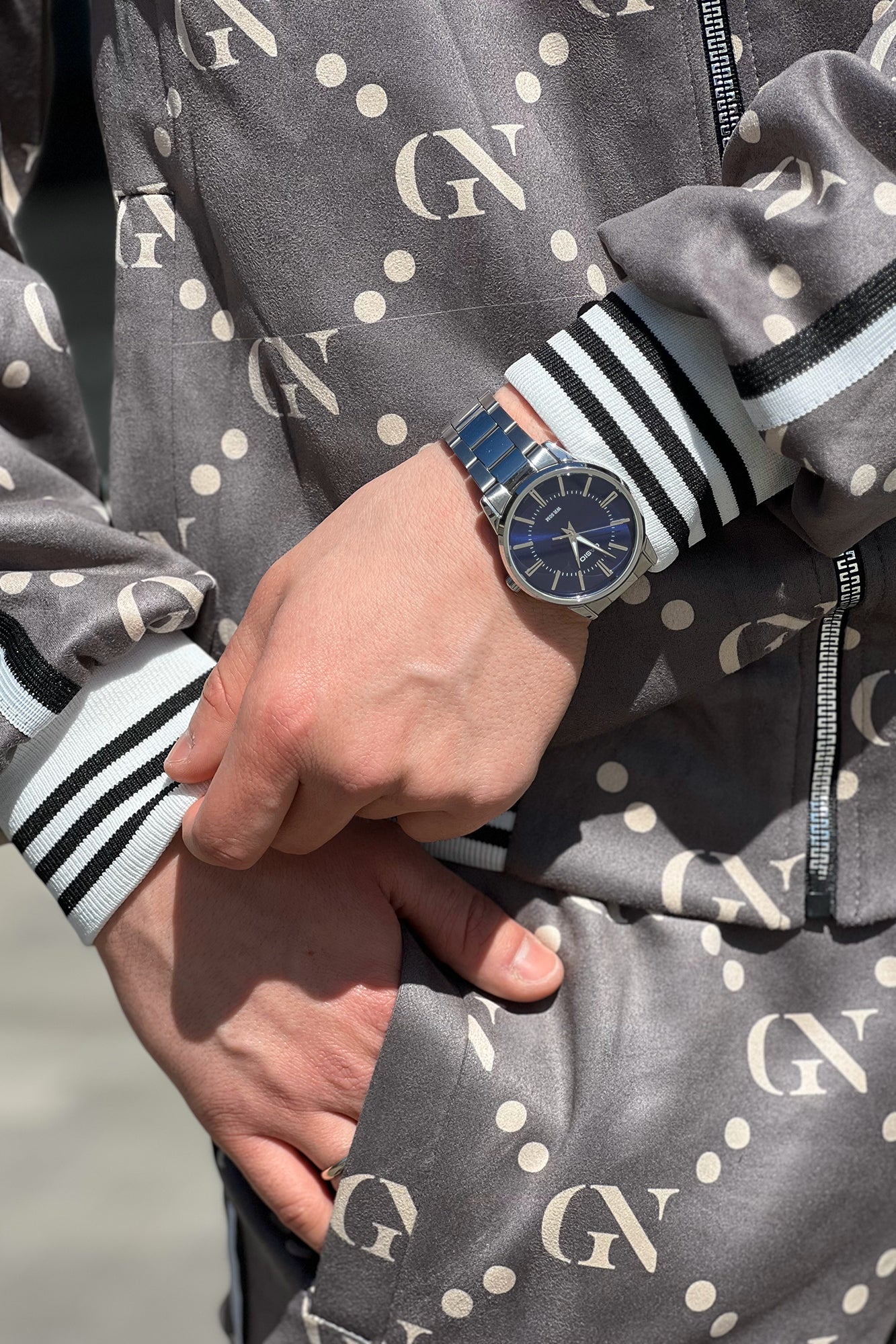 Premium Grey Men's Tracksuit