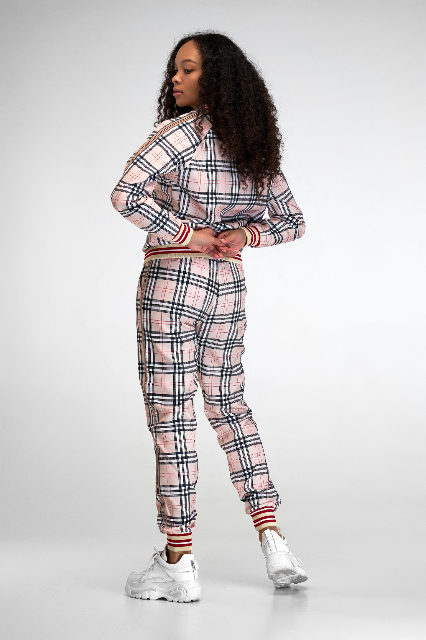 Women's Tracksuit Set in Peach
