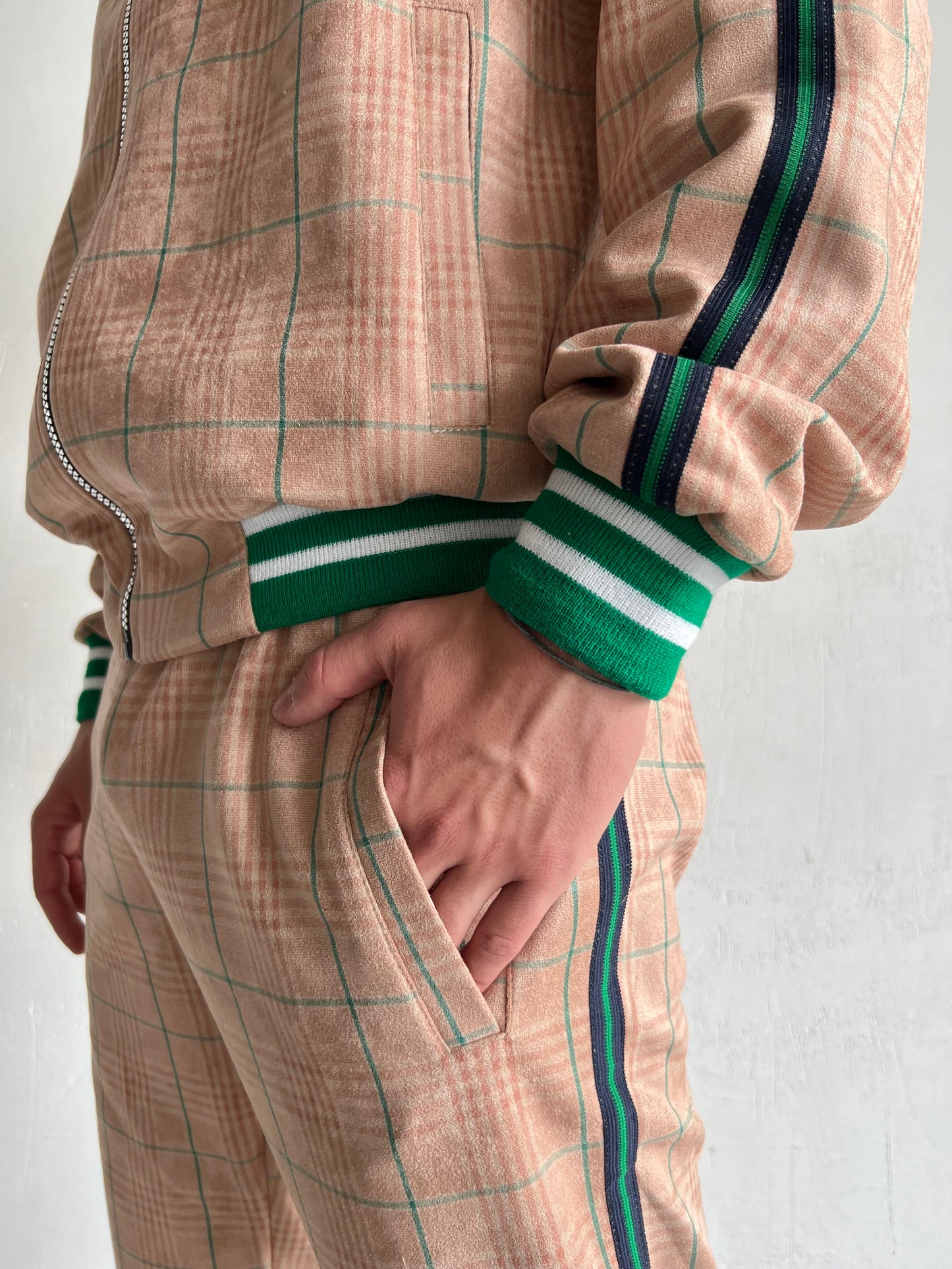 Plaid Tracksuit Men's (Toddlers tracksuits The Gentlemen)