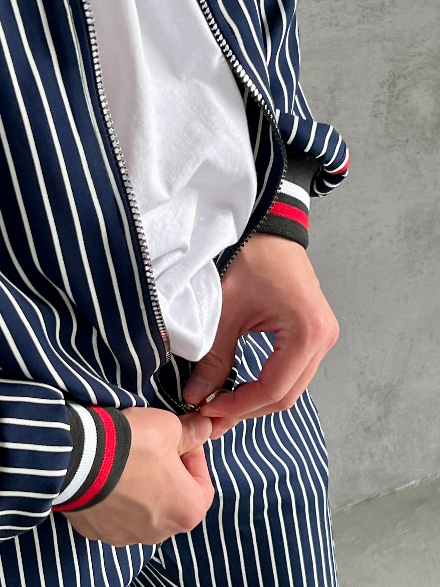 Plaid Tracksuit Men's Set Pinstripe - The Gentlemen Tracksuits