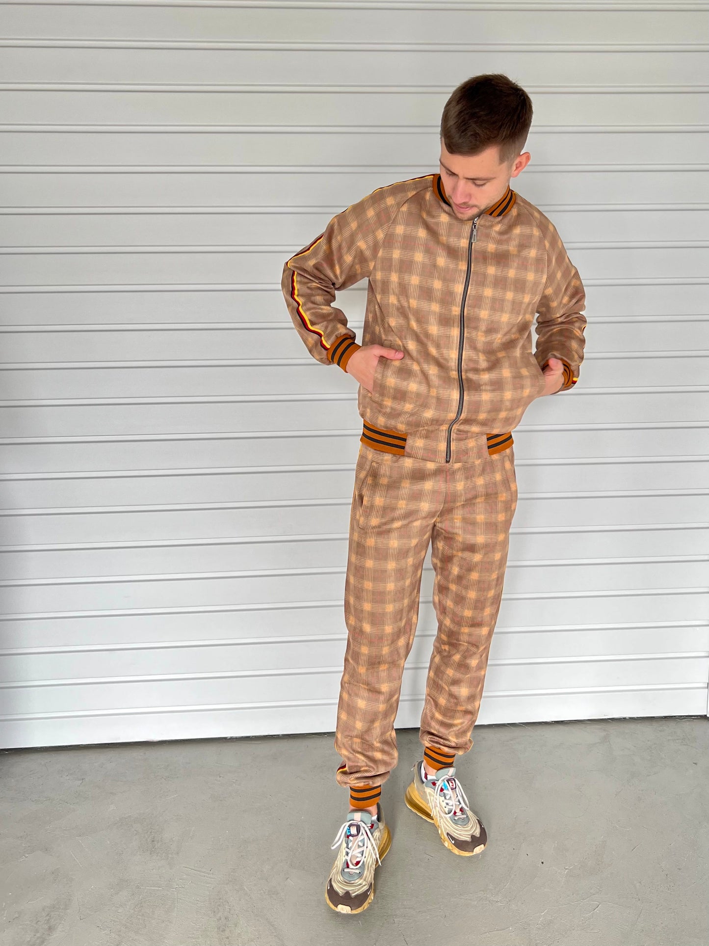 Tartan Tracksuit Men's - Toddlers tracksuits The Gentlemen