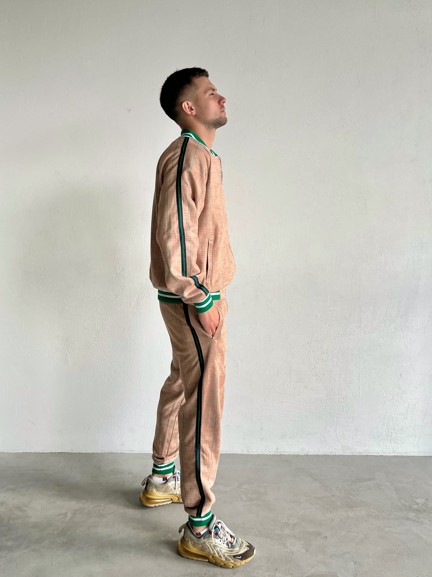 Plaid Tracksuit Men's (Toddlers tracksuits The Gentlemen)