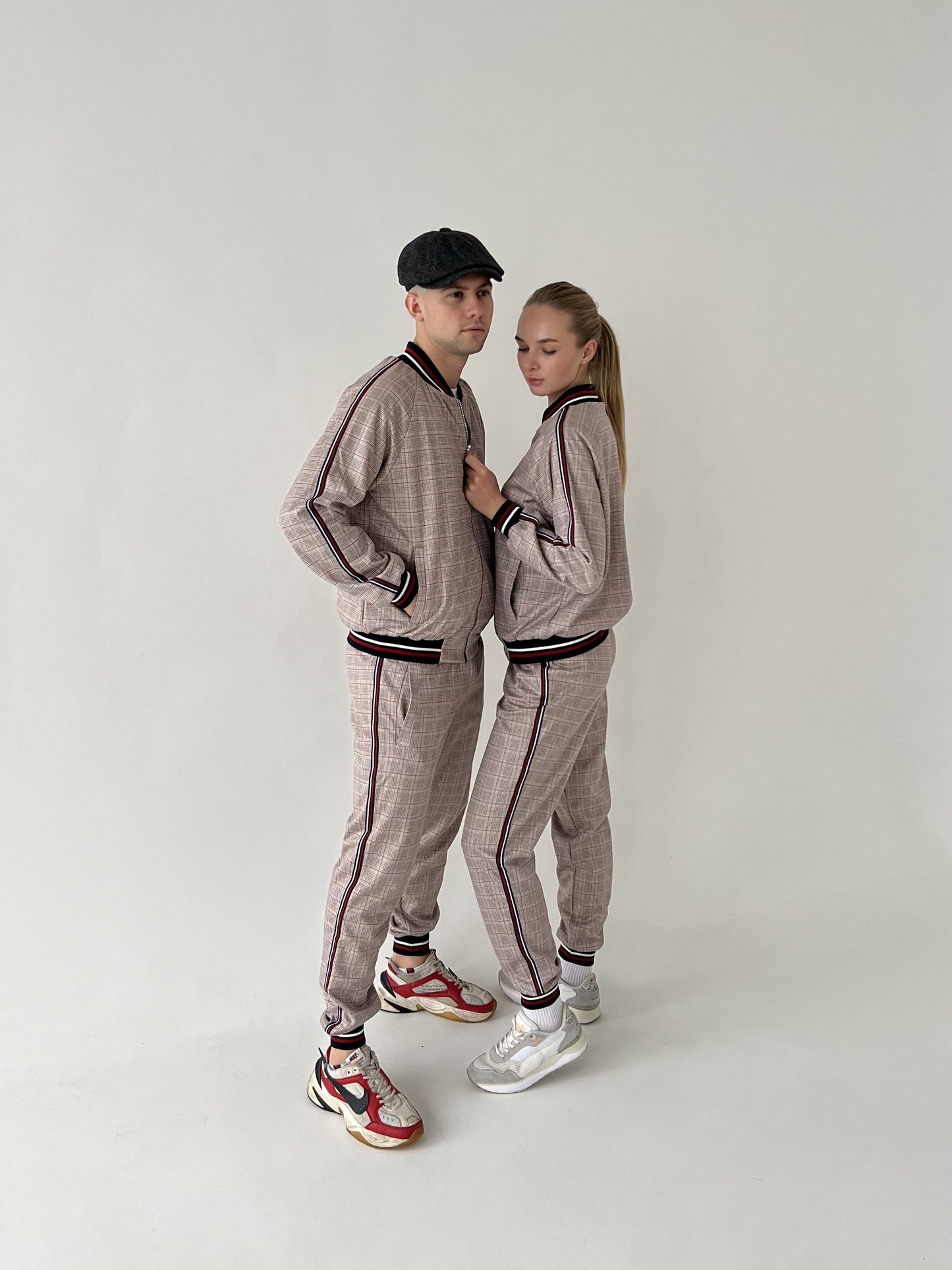 The Gentlemen Plaid Tracksuit Men's