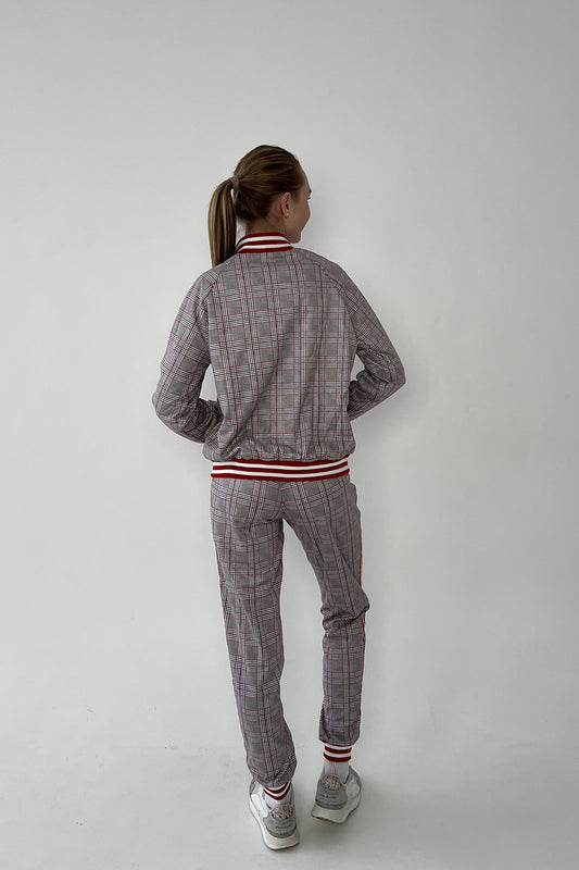 Women's Tracksuit Set in Grey