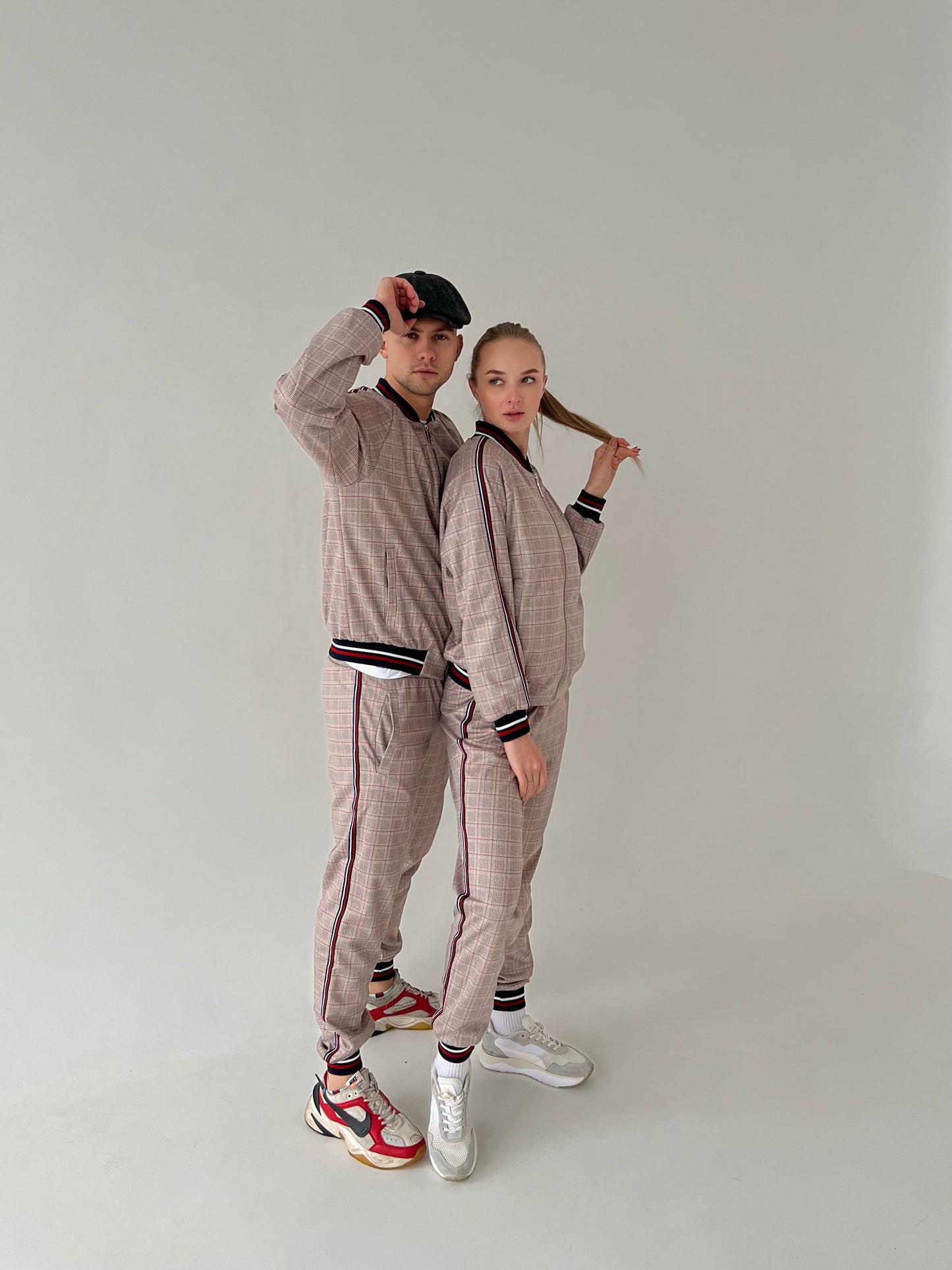 The Gentlemen Plaid Tracksuit Men's