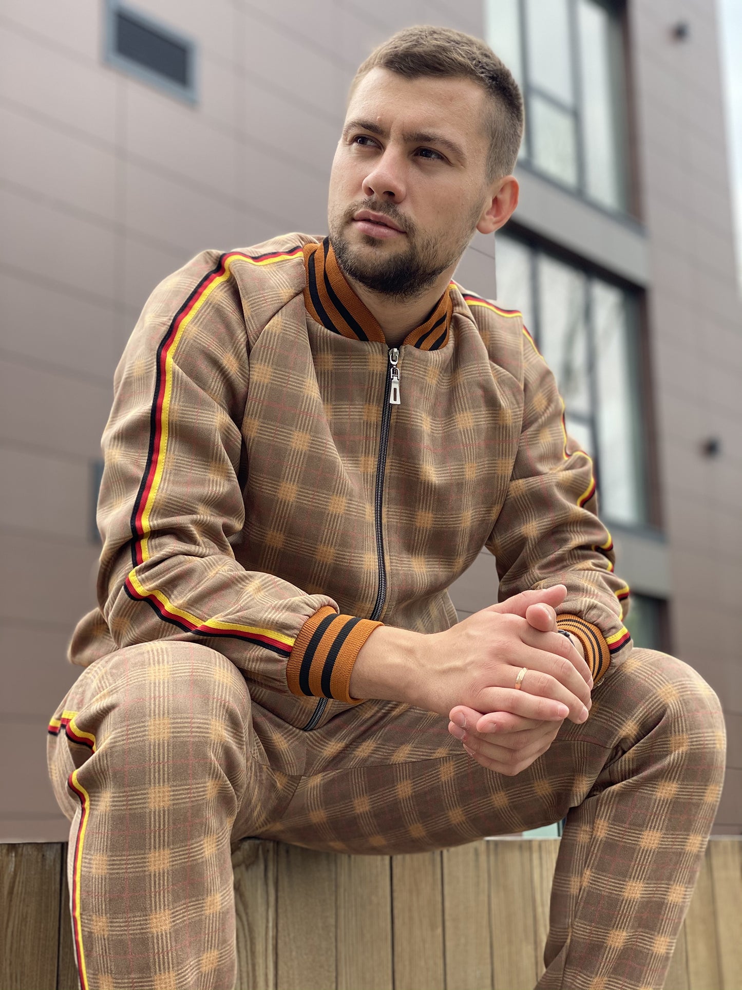 Tartan Tracksuit Men's - Toddlers tracksuits The Gentlemen