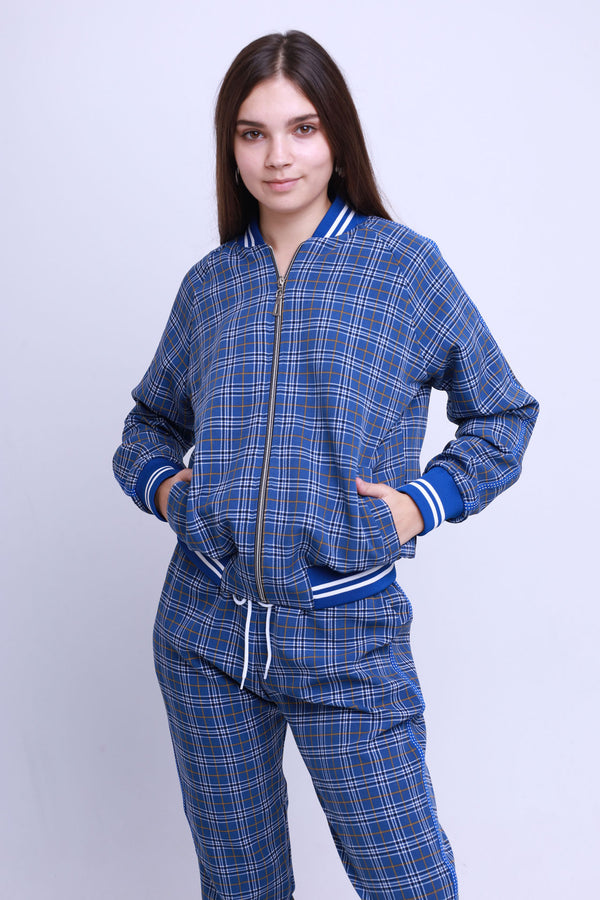 The Gentleman Tracksuits for Women - Plaid Women's Tracksuits