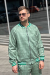 Green Tartan Tracksuit Men's