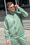 Green Tartan Tracksuit Men's