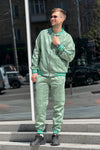 Green Tartan Tracksuit Men's