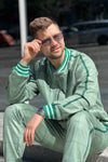 Green Tartan Tracksuit Men's