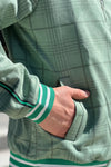 Green Tartan Tracksuit Men's