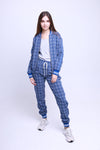Women's Tracksuit Set in Blue
