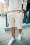 Men's Linen Summer Set in Beige