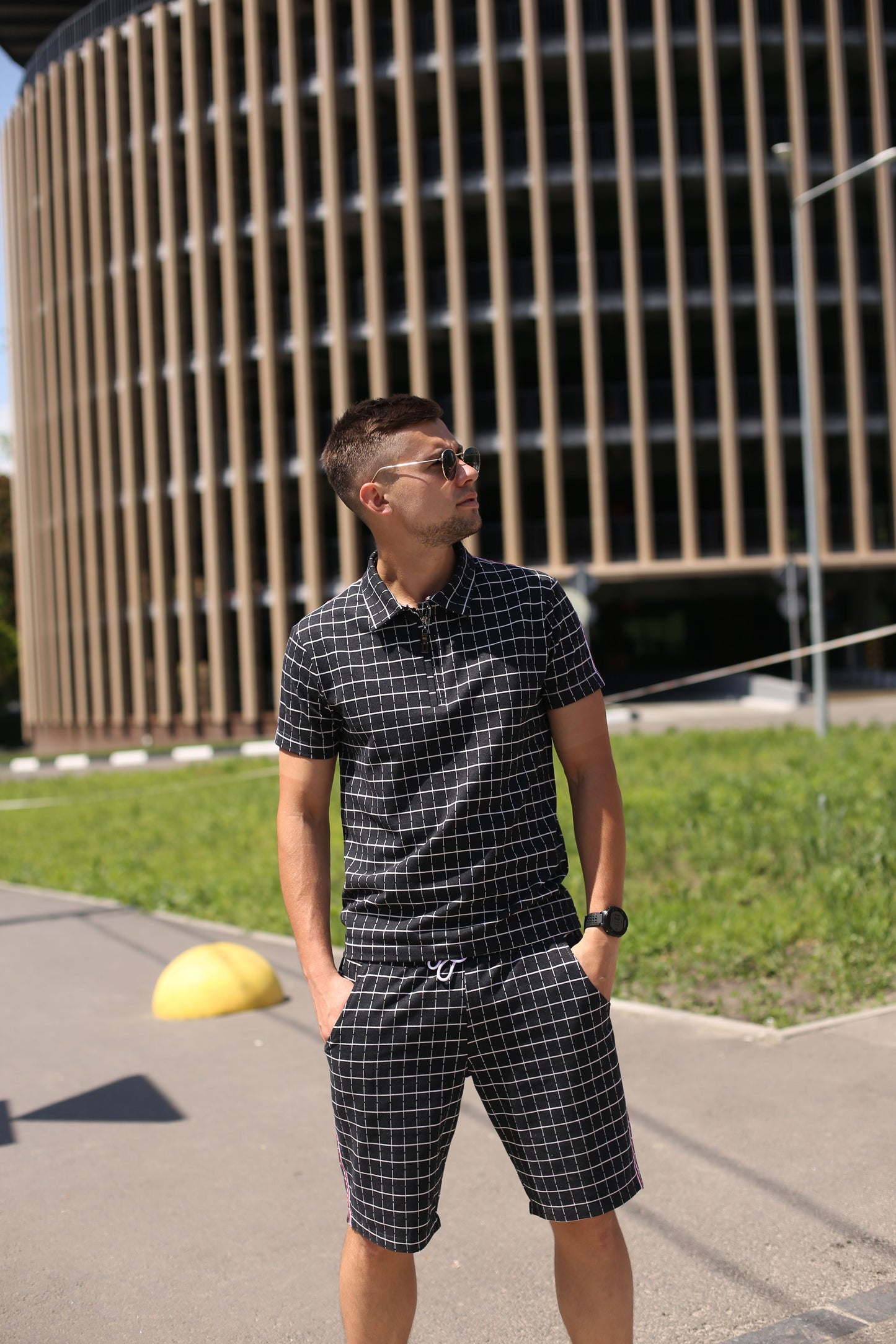 Checkered Summer Sets Men's