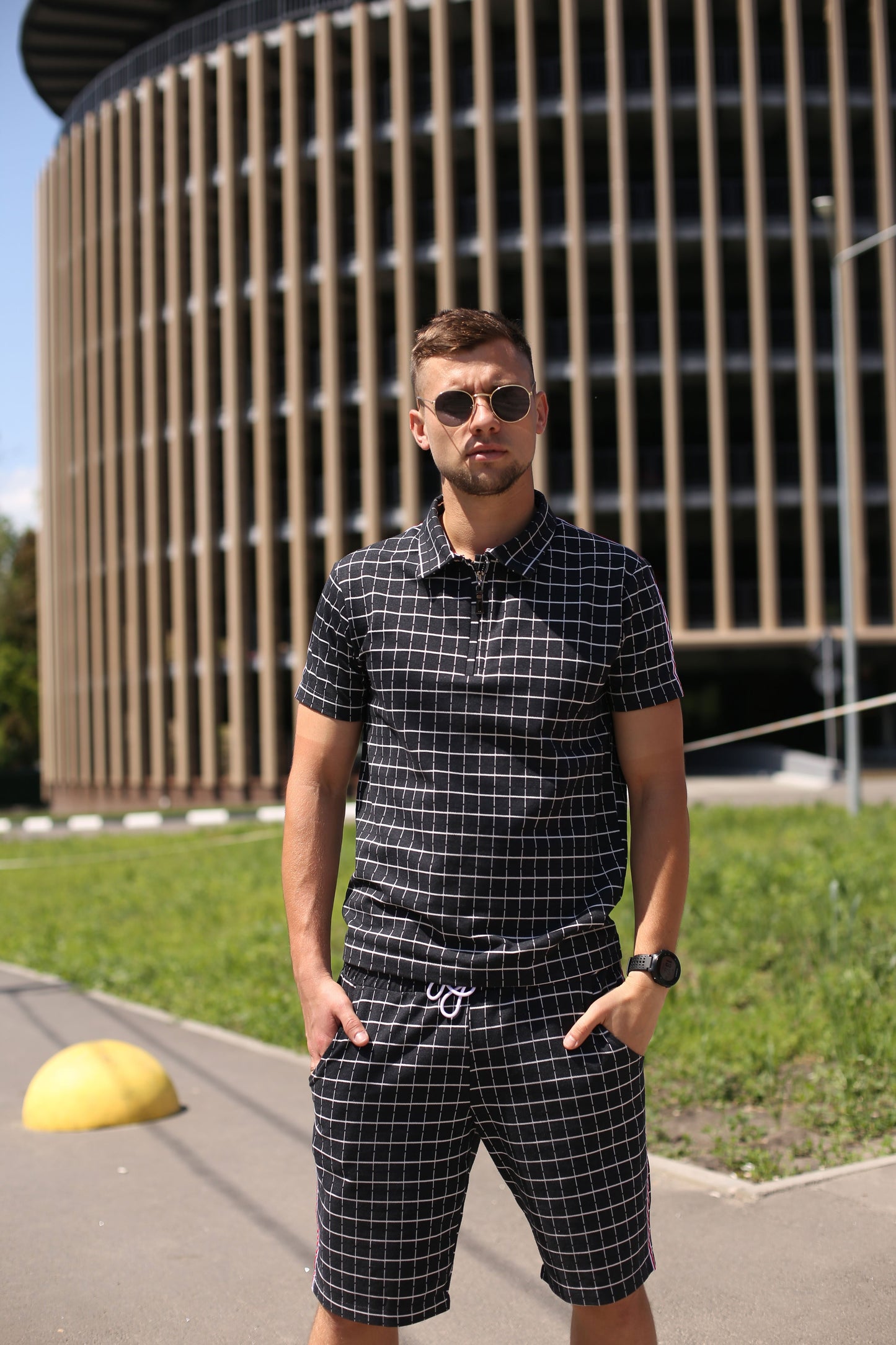 Checkered Summer Sets Men's