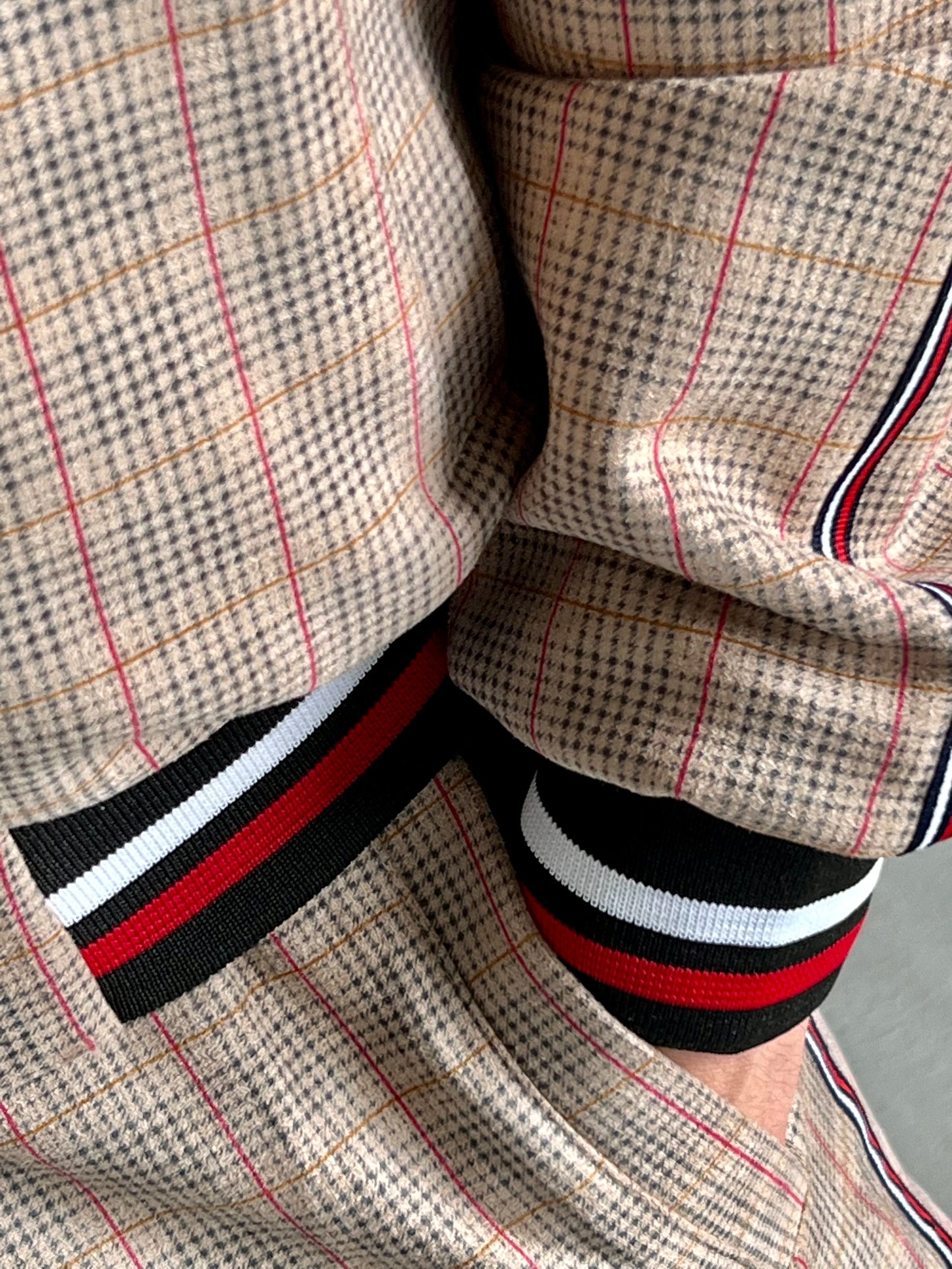 The Gentlemen Plaid Tracksuit Men's