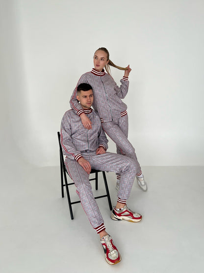 Women's Tracksuit Set in Grey