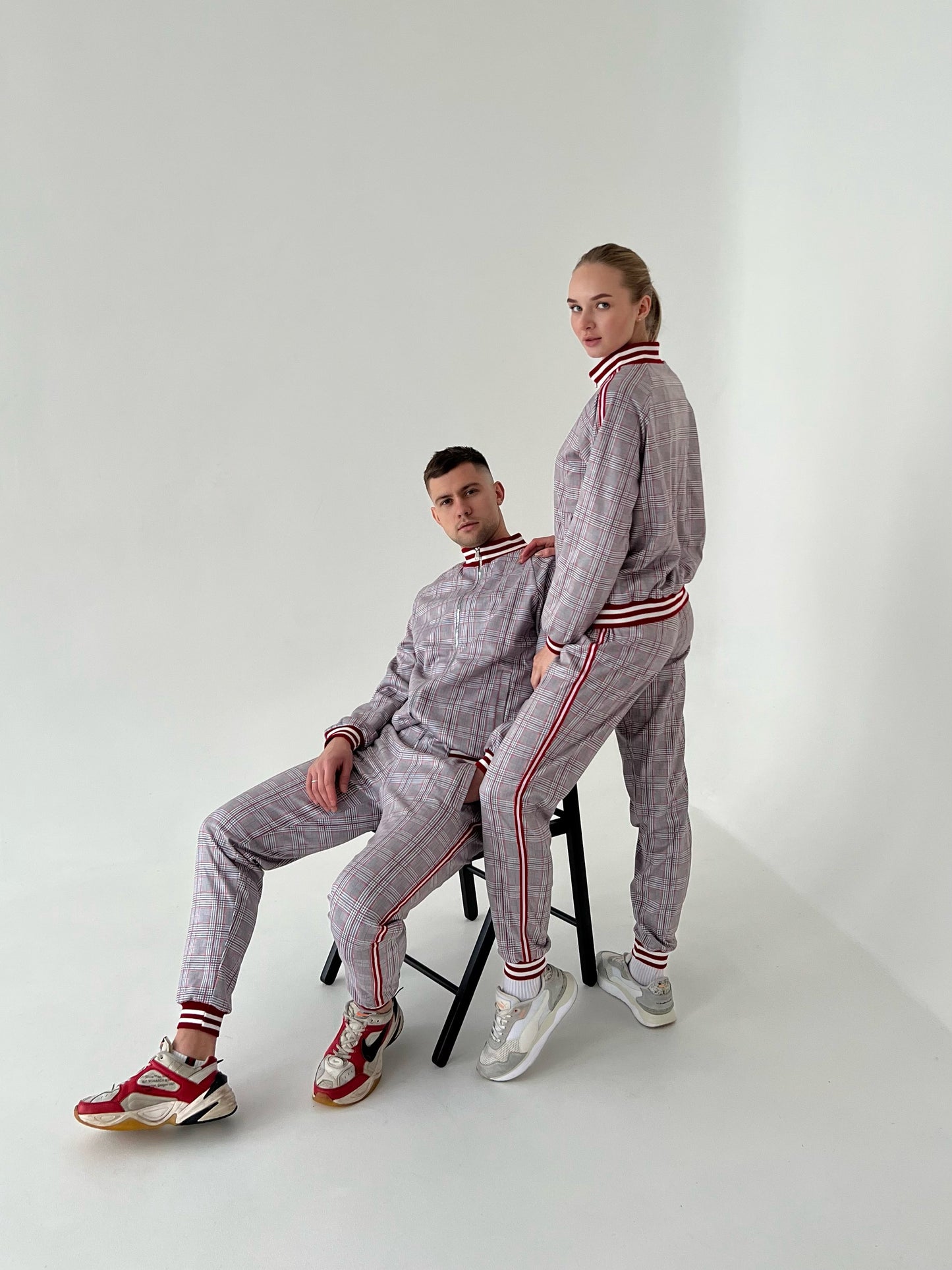 Women's Tracksuit Set in Grey