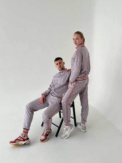 Women's Tracksuit Set in Grey
