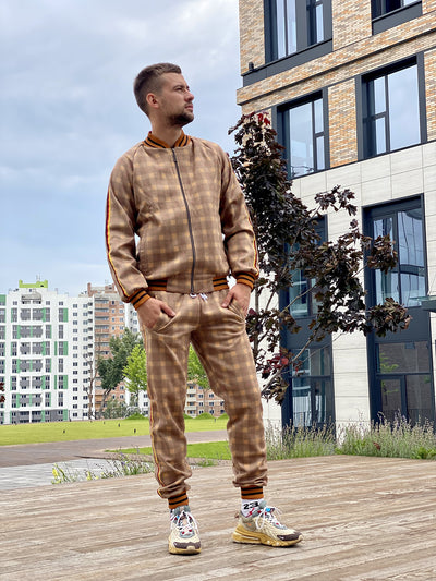 Tartan Tracksuit Men's - Toddlers tracksuits The Gentlemen